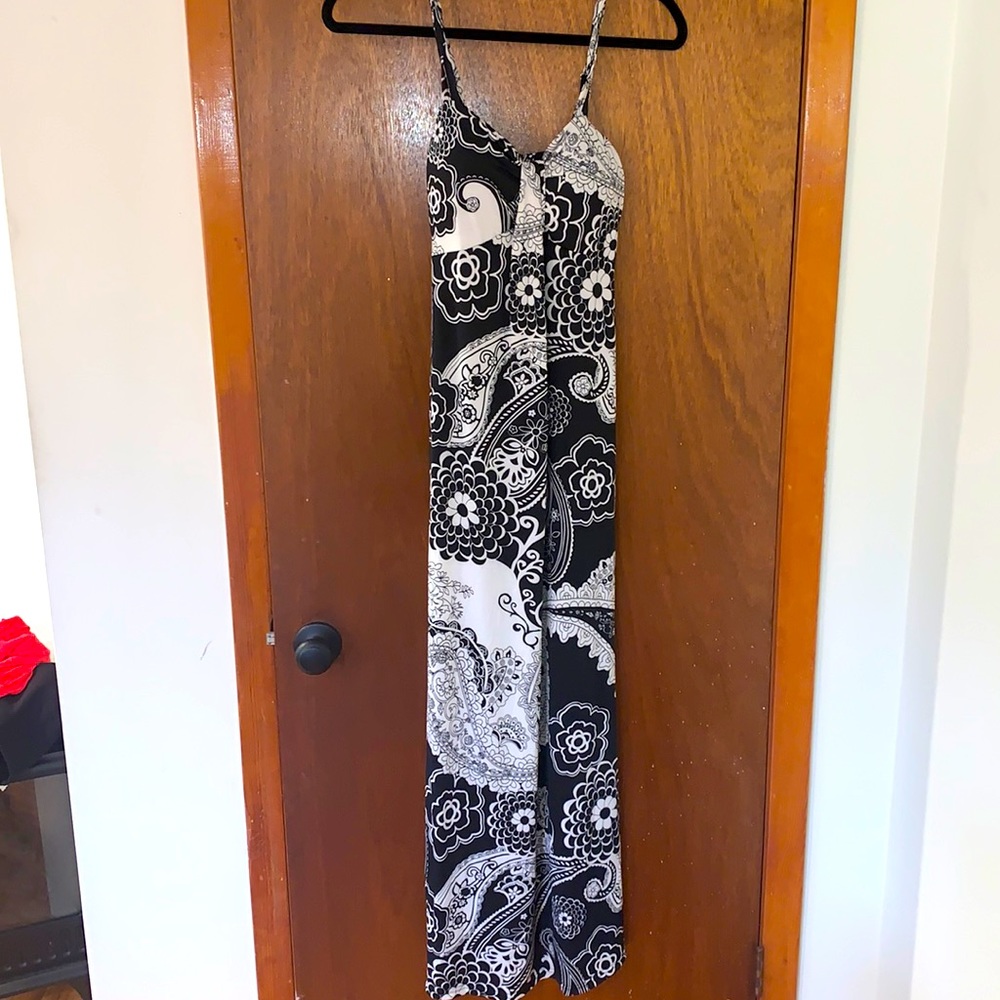 Paisley maxi dress